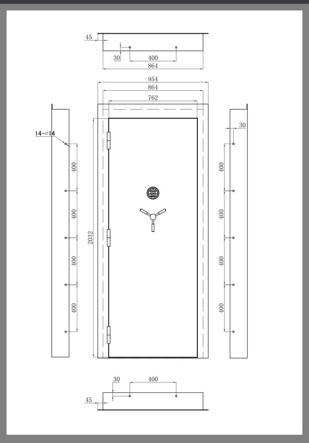 B-Rate Vault Door