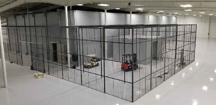 DEA Cage Style 840 Partitions